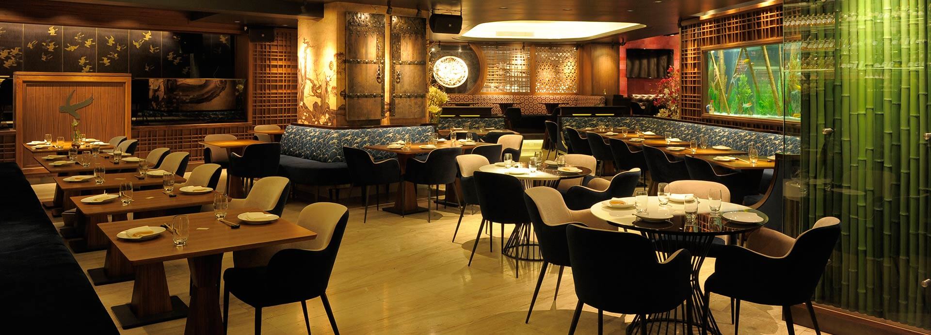 Không gian nhà hàng Aigue-Marine French Bistro
